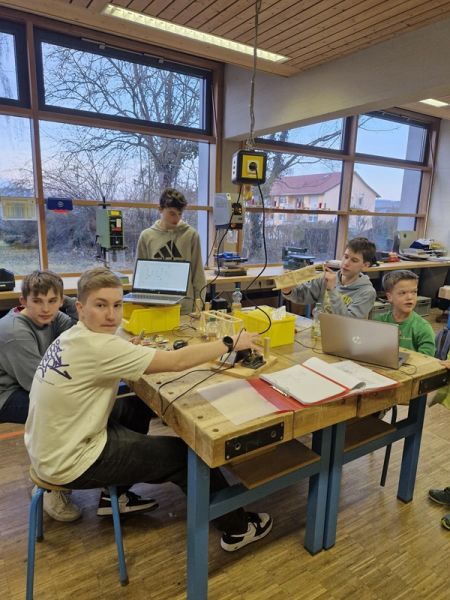 Viertklässler konnten die JSR kennenlernen